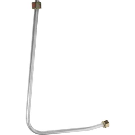 Pièces Détachées Facile à Remplacer Compresseur Air Tube Échappement en Aluminium Argenté de 530 Mm Améliore L'efficacité D'échappement pour Compresseur à Air en Atelier (1/5)