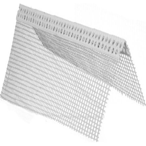 PARASPIGOLO IN PLASTICA CON RETE PER CAPPOTTO 2,50 ml PROTEZIONE SPIGOLI ESTERNI