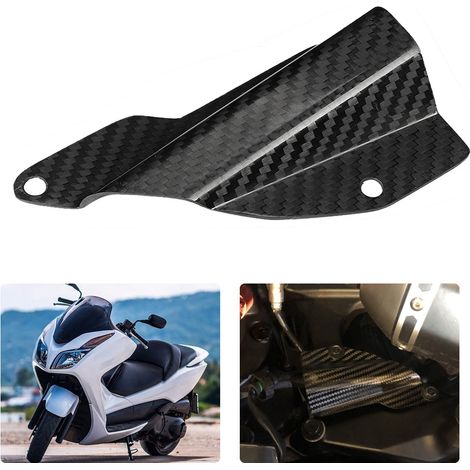 Cache de tuyau d'essence/d'huile en fibre de carbone pour réservoir de moto Honda FORZA300 2018 (1/5)
