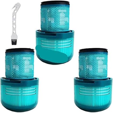 Filtro HEPA de repuesto y kit de accesorios para aspiradoras Dyson V11/V15/SV14/SV16/SV22 – Juego de 3 piezas fabricado en plástico ABS. (1/4)