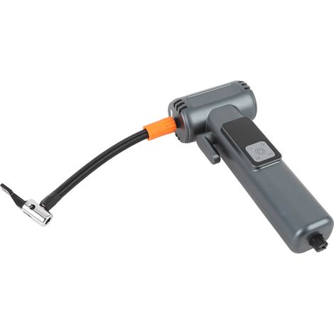 Gonfleur de pneus sans fil avec manomètre numérique, lumière LED, fenêtre intégrée, marteau, coupe-ceinture de sécurité, pompe à air intelligente pour voiture, moto, vélo. (1/5)