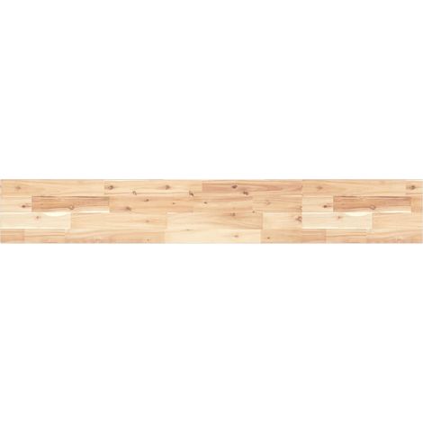 Tablero de mesa rectangular madera maciza acacia 120x20x2 cm vidaXL (1/5)
