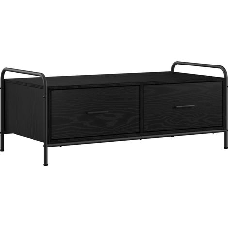 Coffee Table Black Oak 99.5 x 49 x 41 cm Engineered Wood vidaXL (1/5)