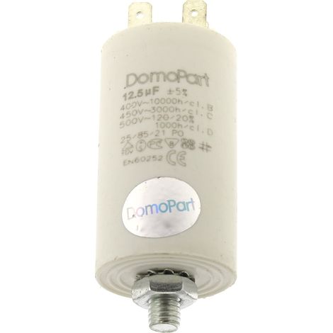 Kondensator 12,5µf, 400v, für Waschmaschine candy