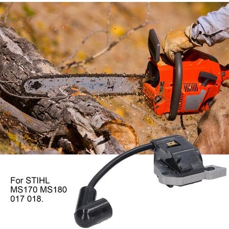 Module de bobine d'allumage de scie à chaîne, pièce accessoire pour tronçonneuse STIHL MS170 MS180 017 018. (1/5)