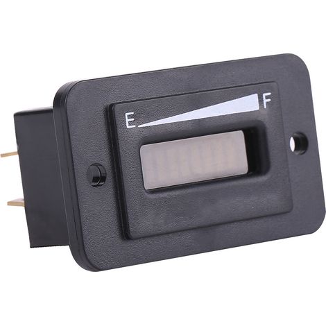 Indicateur batterie 12/24/36/48V – LED numérique – golf cart / moto / voiture / jet ski – 48V