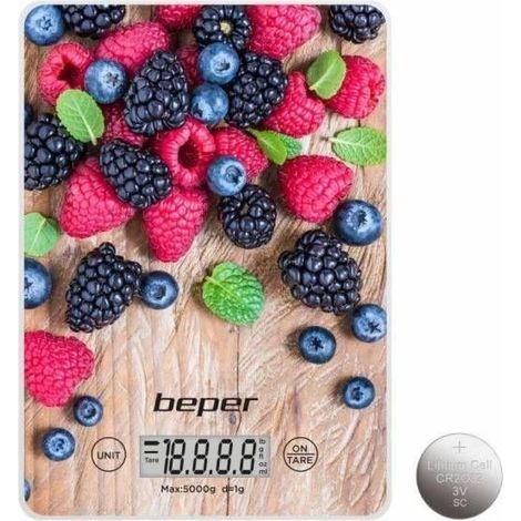 Balance de cuisine électronique - BEPER - 8056420221558 - Couleur: Blanc