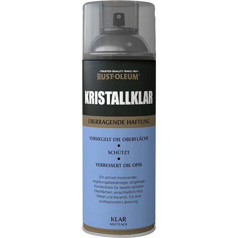 Rust-Oleum Sprühlack Kristallklar 400 ml matt