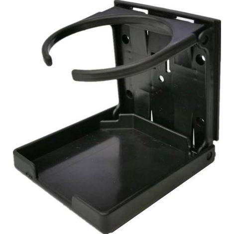 2 Porte-gobelets pliables et réglables, compatibles avec la plupart des tasses, bouteilles, canettes, idéaux pour voitures, camions, camping-cars et fourgons. (1/5)