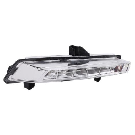 Feu DRL pare-chocs avant gauche LED 12V étanche pour Clio IV 2016-2019 – Visibilité améliorée – Installation plug-and-play - 266051034R