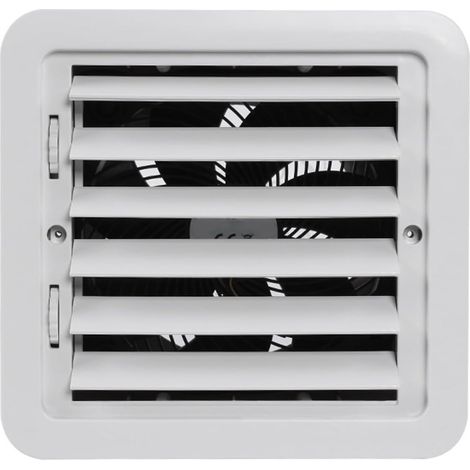 Ventilateur d'échappement latéral professionnel 12 V 3 W pour caravanes, camping-cars, caravanes, échappement réglable (1/5)