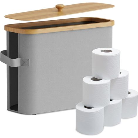 Toilettenpapieraufbewahrung stoffhalter 12 rollen