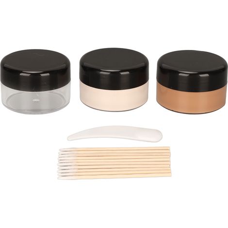 Maquillage Camouflage Tatouage Imperméable Éclatant - Couvrance DIY, Palette 2 Couleurs Pratique pour Cacher Tatouages (1/5)
