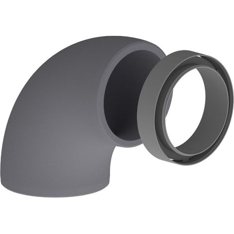 Kermi x-well Codo EPS incl. manguito NW160/15, 90 grados, Y2301160007K