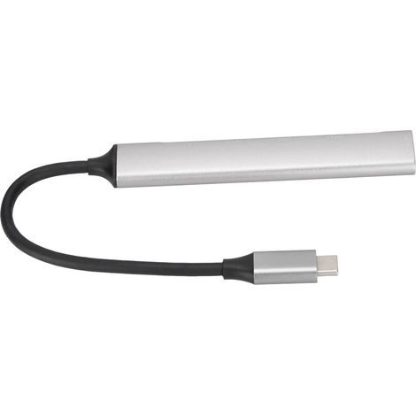 Hub USB C 5 en 1 en Alliage d'Aluminium, Ports Multiples, Charge Rapide PD 60W et Transfert Données 5Gbps (1/5)