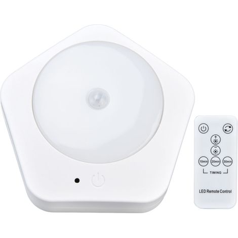 Veilleuse à induction dimmable AC110-220V 0,5W avec télécommande et minuterie pour cuisines et chambres (prise UE). (1/5)