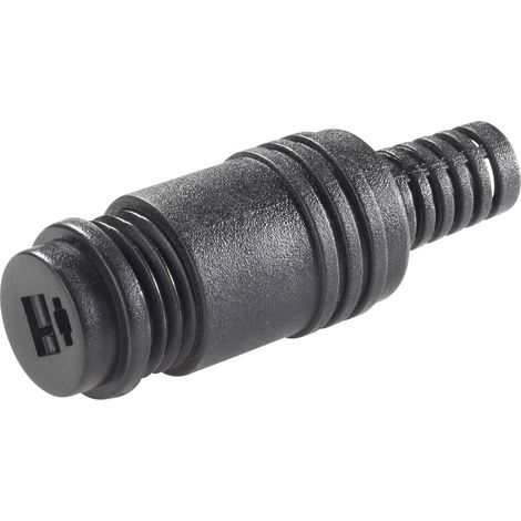 Fiche haut-parleur femelle, droit BKL Electronic 0205004/K Nombre de pôles: 2 noir 1 pc(s) D23379