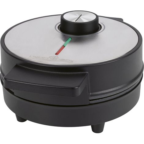 ProfiCook PC-WA 1314 5 barquillo(s) 1200 W Negro, Acero inoxidable