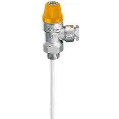 Valvola di sicurezza combinata temperatura pressione per impianti solari caleffi tp, cal 309461
