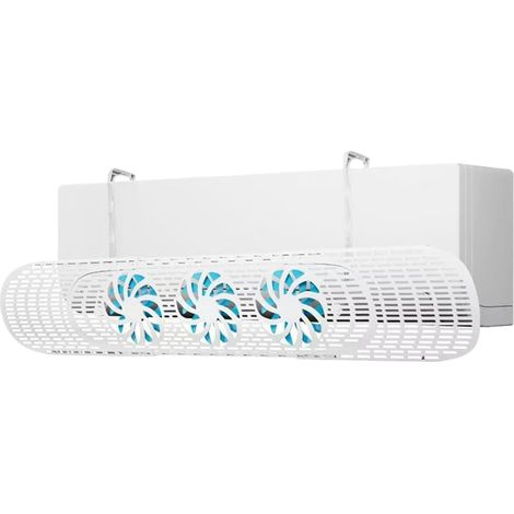 Déflecteur Pour Climatiseur Fenêtre  Déflecteur D'air Pour Climatiseur,Guide de Direction du Vent Monté au Mur Ajustable pour Cuisine, Maison, Chambre à Coucher, Salon, Bureau, Salle de Bain, (1/5)