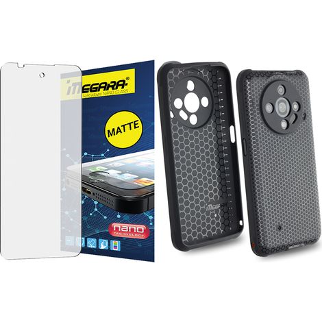 Verre hybride mat pour Ulefone Armor X31 / X31 PRO Coque en silicone TPU (1/5)
