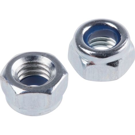 Ecrou frein RS PRO M5, en Acier Insert nylon ( Prix pour Sachet de 100 )