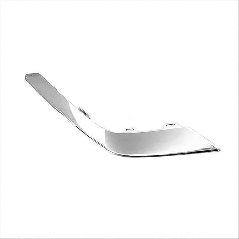 1 paire de baguettes chromées pour grilles de feux antibrouillard avant de pare-chocs. (1/5)
