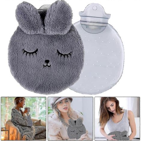 Bouillotte avec couvercle, Bouillotte, Bouillotte de lit, Bouillotte avec couvercle, Bouillotte, Bouillotte, Chauffe-mains pour enfants (1/5)