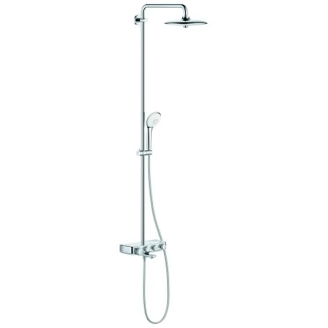 Grohe Euphoria SmartControl - Duschsäule Mono 260 mit Thermostatwannenbatterie, verchromt 26510000
