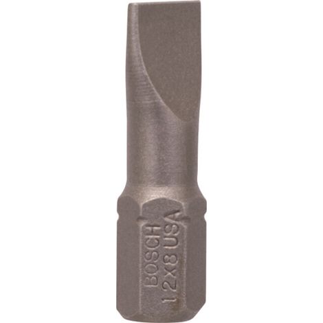 Bosch 10x embouts de vissage extra-durs, S 1,2 x 8,0, 25 mm - 2607001469 (1/5)