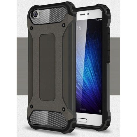 Funda protectora trasera reforzada para Xiaomi Redmi 4A, carcasa rígida negra. (1/5)