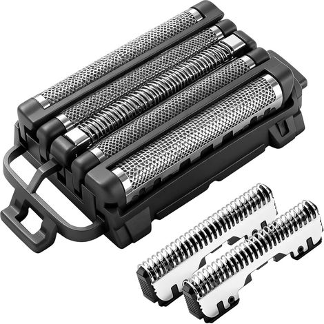 Lames et grilles de rechange compatibles avec les rasoirs électriques WES9032Y ES-LV97, ES-LV95, ES-LV81, ES-LV69, ES-LV67, ES-LV65 et ES-LV61 (1 pièce) (1/5)