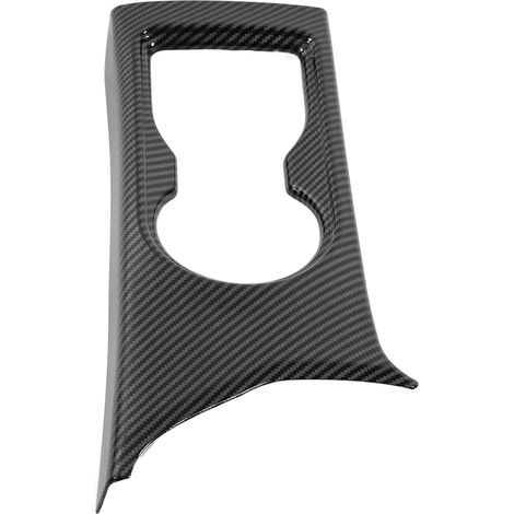Pièce de rechange pour la baguette de finition du cadre du porte-gobelet avant, capuchon en ABS style fibre de carbone, compatible avec les modèles Isuzu D-MAX 2021. (1/5)