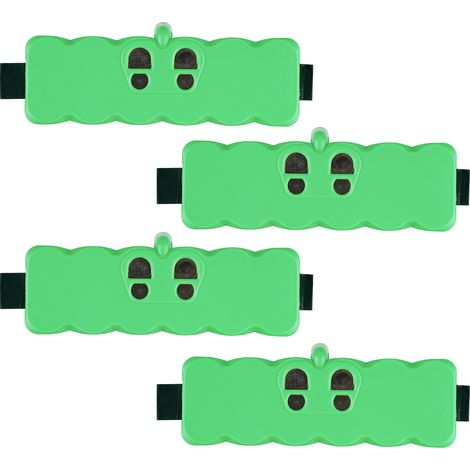 4pcs Batterie pour Roomba 6800mAh 14.4V Li-ion Batterie de Remplacement Compatible avec iRobot Roomba 500 510 520 531 535 540 550 552 560 570 580 595 620 650 660 700 760 770 780 790 800 870 880