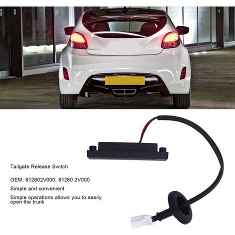 Interrupteur de Déverrouillage de Hayon 81260-2V000 pour Hyundai Veloster 1.6L 2012-2017 - Bouton Extérieur Haute Durabilité (1/5)