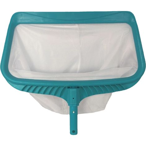 Accessoires de piscine (K-1015B) Épuisette de surface pour bassin à poissons, filet à feuilles pour le nettoyage des piscines et la récupération des déchets dans l'eau