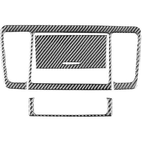 Accessoires intérieurs en fibre de carbone pour Legacy/ 2005-2009 : cache de ventilation du panneau de navigation de la console centrale (1/5)