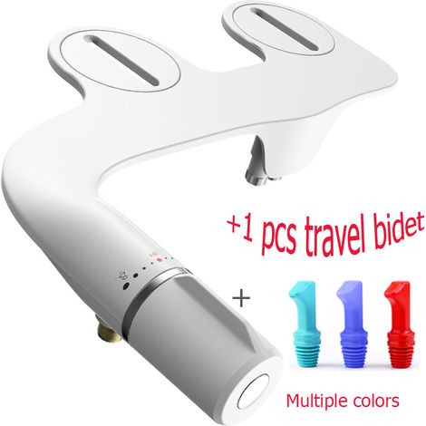 Scarico bidet non elettrico con doppi ugelli telescopici autopulenti - pulizia anteriore e posteriore (1/5)