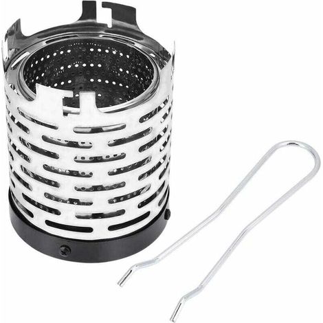 Mini-tragbare Edelstahlheizung für Gaskocher, Windschutz beim Camping, Outdoor-Kocher und Handwärmer (1/4)