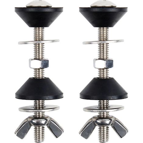 2 pcs Toilette Split réservoir d'eau vis de Fixation Accessoires Assis réservoir d'eau Fixation Connexion vis Toilette réservoir d'eau Accessoires d'installation (1/5)