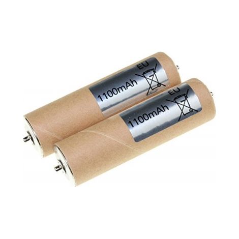Kit Panasonic di 2 batterie per falciatrice per capelli ER1410 ER1411 ER1420 ER1421 ER1424
