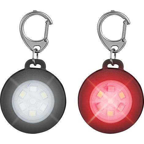Schlüsselanhänger-Taschenlampen (2er-Pack) – Mini-Taschenlampen, tragbar und hell – 3 Leuchtmodi – USB-C-aufladbar – Wasserdichte LED-Schlüsselanhänger – Ideal für den Außenbereich (1/5)