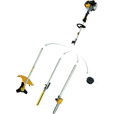 Vigor Tagliasiepi Combinato Con Motore A 2 Tempi Vts-43