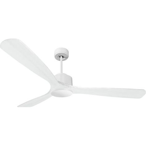 Modulo de KlassFan - Super destratificateur et ventilateur DC 166 cm Blanc pales bois blanc sans Lumière 30 à 60 m²