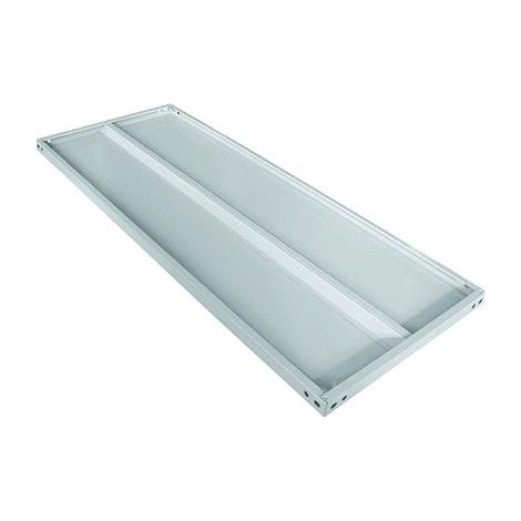 Ripiano Piano Unificato Per Scaffali Mm 60 X 80 Doppio Rinforzo Cf. 5 Pz
