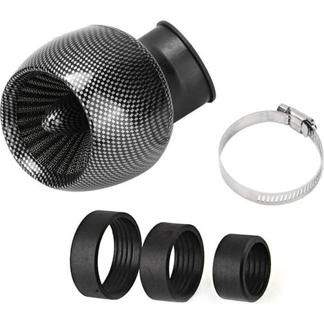 Air filters, reliable intake filter, wear-resistant, dustproof and low-noise, made of carbon fiber, for motorcycles (1/5)