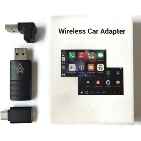 Adattatore Bluetooth wireless per Apple CarPlay e Android Auto (1/5)
