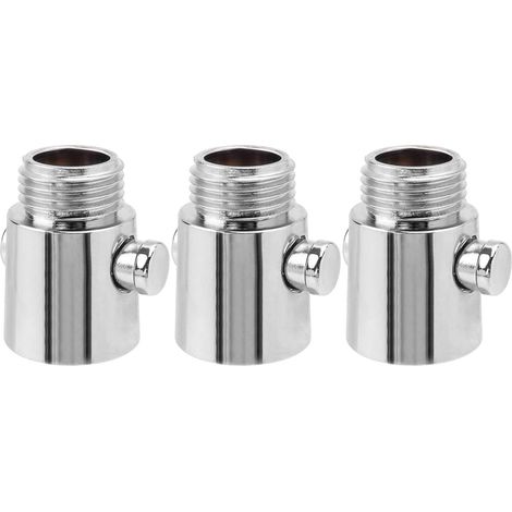 Stop Douche, 3 Pièces Robinet D'arrêT du Pommeau de Douche G1/2, Economiseur D'eau pour Douche Fabriqué en Matériau ABS de Haute qualité, Convient pour La Cuisine ou La Douche (1/5)