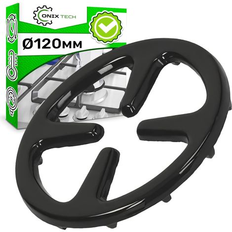 Réducteur de Brûleur Gaz Ø 120 mm en Fonte Émaillée Support Stable pour Cafetière et Petits Ustensiles Cuisine et Camping (1/5)