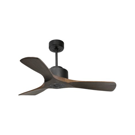 Modulo Regular Ring  - Super destratificateur et ventilateur DC 106 cm noir pales bois sombre sans Lumière  15 à 20 m² (1/5)